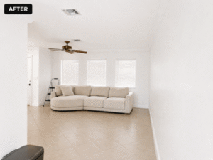 Interior painting after-Delray Beach