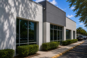 Completed commercial exterior painting in Broward County